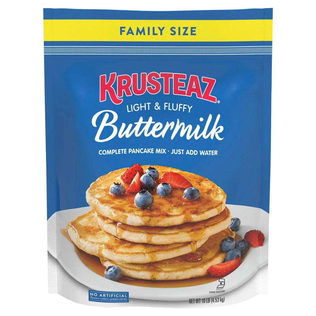 Krusteaz, Complete Buttermilk Pancake Mix, 10 lbs
