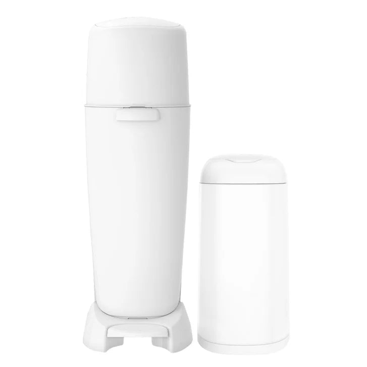 Diaper Genie Clean Laundry Scent Round Refill 4-pack, 1080-count, Plus 2 Carbon Filters