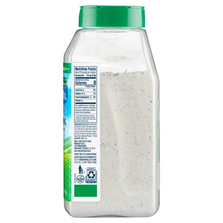 Hidden Valley Ranch Homestyle Seasoning, Dip and Salad Dressing Mix, 20 oz