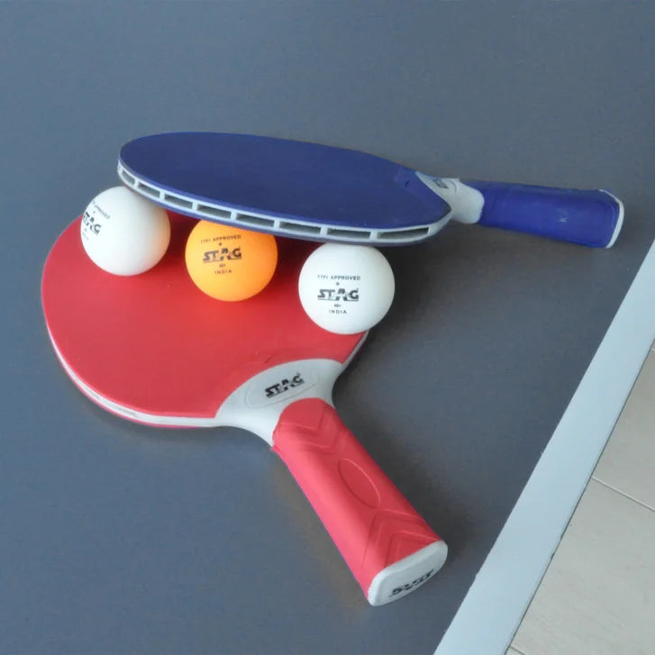 Stag Pacifica OUTDOOR Table Tennis with Rackets, Balls and Storage Pouch