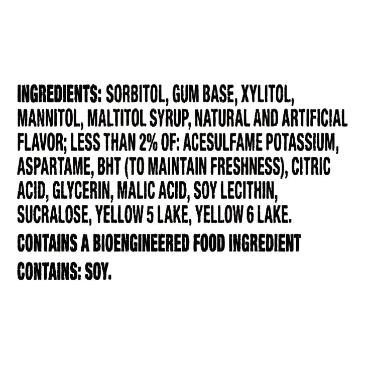 Trident Sugar Free Gum, Tropical Twist, 14-count, 15-pack