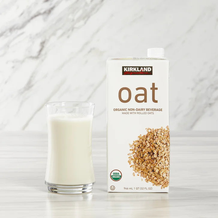 Kirkland Signature, Organic Non-Dairy Oat Beverage, 32 oz, 6-count
