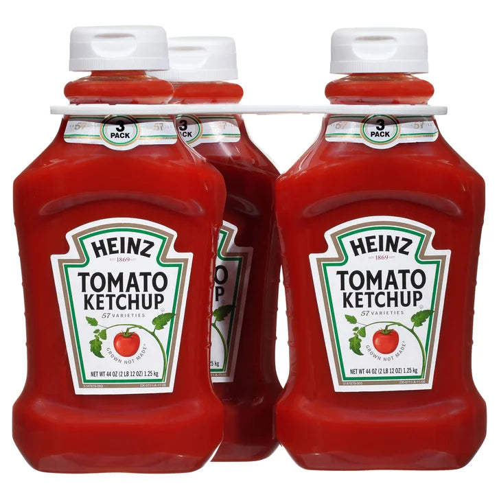 Heinz, Tomato Ketchup, 44 oz, 3-Count