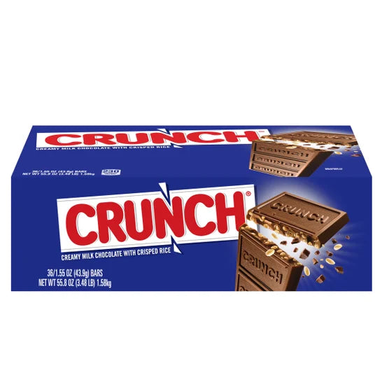 Crunch Candy Bar, 1.55 oz, 36-count