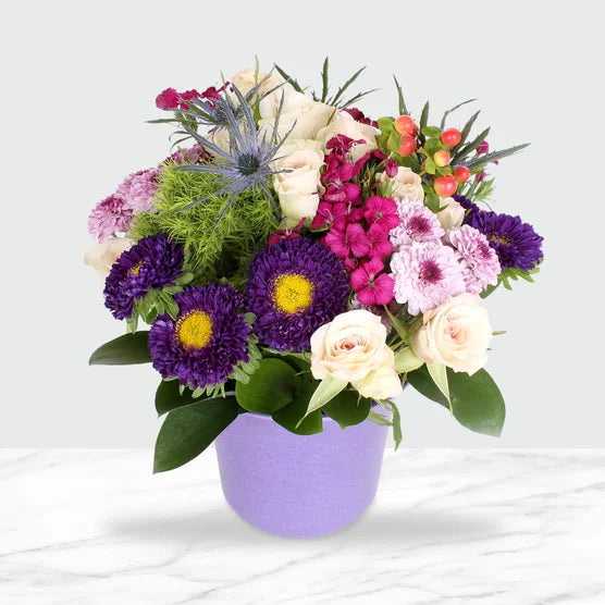 Mini Floral Centerpieces, 9-count