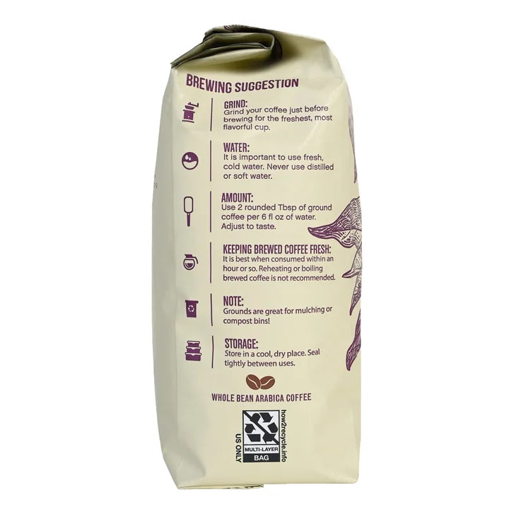 Kirkland Signature USDA Organic Whole Bean Blend 2 lb, 2-pack