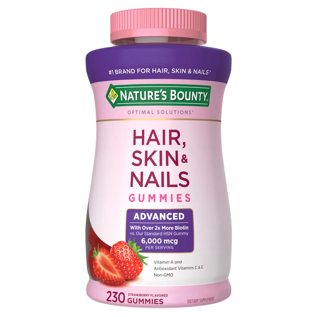 Nature's Bounty Hair, Skin and Nails Advanced, 230 Gummies