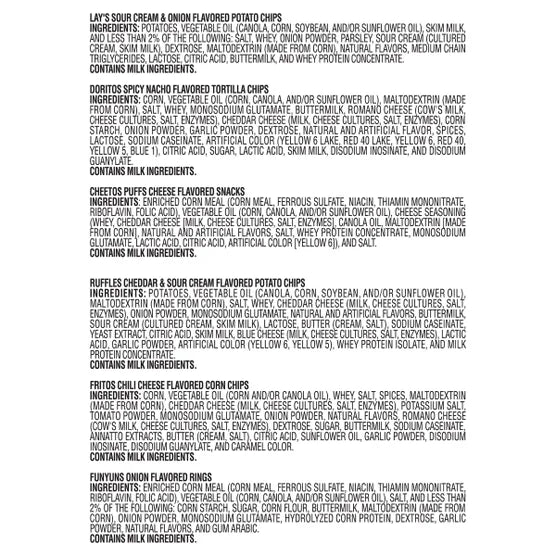 Frito Lay Select Mix, Variety Pack, 30-count