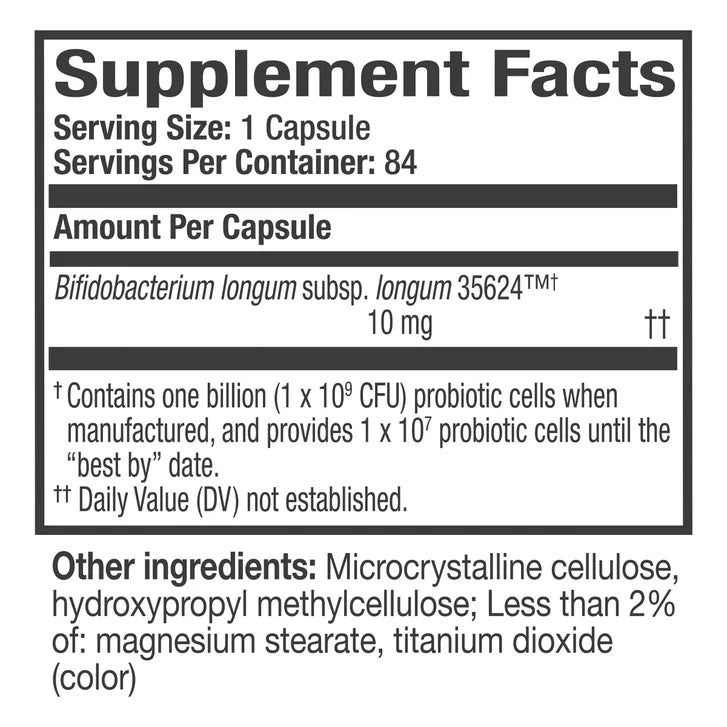 Align Daily Probiotic Supplement, 84 Capsules