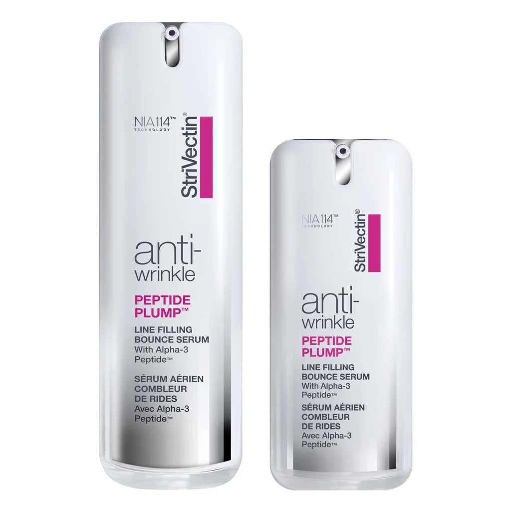 StriVectin Peptide Plump Line Filling Bounce Serum, 1.0 fl oz + 0.5 fl oz