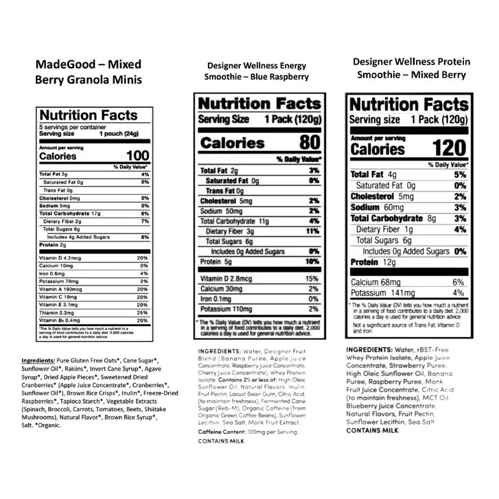 The Balanced Company, Healthy Snack Box, 50-piece