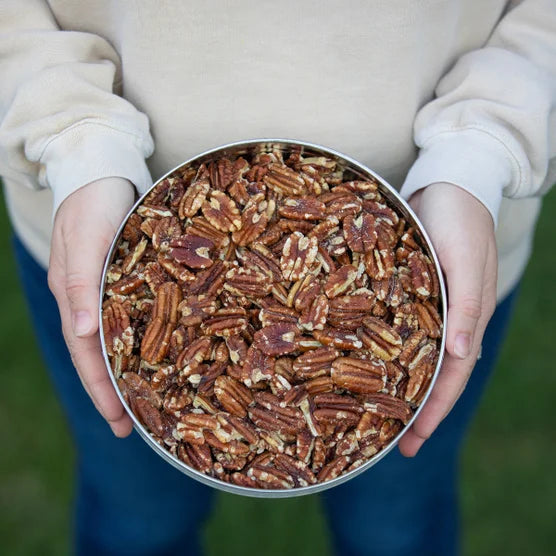 Heaton Pecans Roasted & Salted Pecans Tin