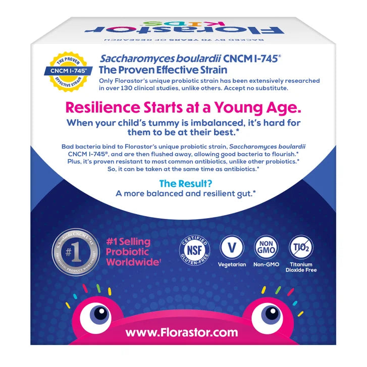 Florastor Kids Probiotic, 60 Sticks