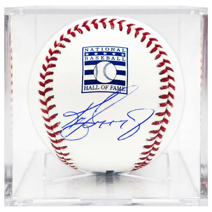 Ken Griffey Jr. Autographed Official Hall of Fame Logo MLB Baseball Seattle Mariners Beckett Authenticated