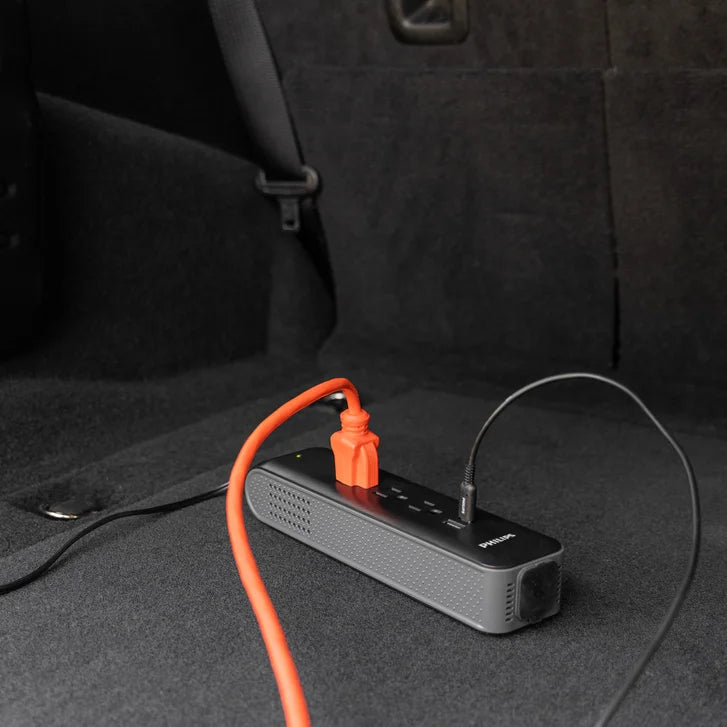 Philips Car Power Inverters, 2-pack (one 100W, one 150W)