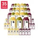 Pressed Juicery 7 Day- Daily Wellness Variety Pack - 35 bottles, 21 Juices & 14 Shots