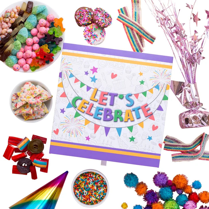 Sugar Plum Let's Celebrate Treat Gift Box, 27 oz