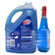 Windex Original Glass Cleaner, 32 fl oz + 169 fl oz Refill