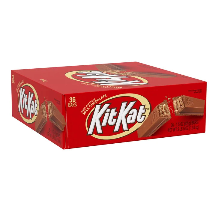 Kit Kat Crisp Wafers In Milk Chocolate, 1.5 oz, 36-count