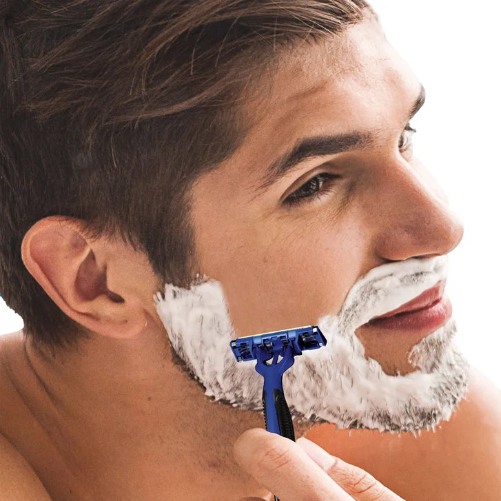 Gillette Custom Plus3 Disposable Razors Sensitive, 30-count