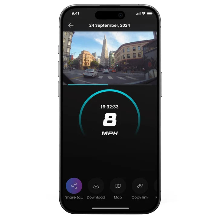Nextbase Piqo 2K Dashcam with 64GB MicroSD Card and Piqo Quick Connect Cable