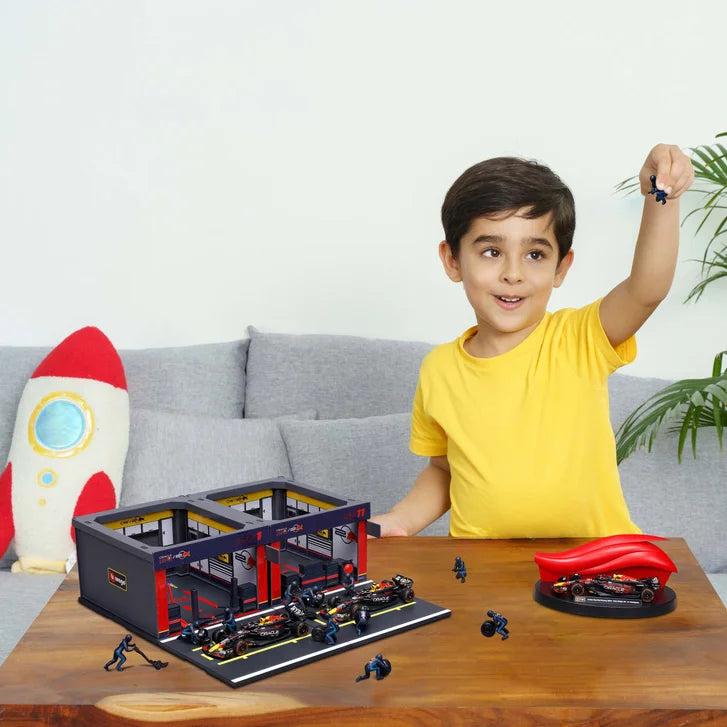 Bburago 1:43 Formula Racing Paddock Set