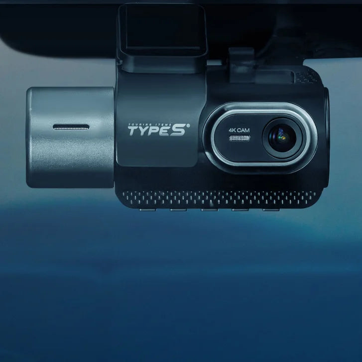 Type S T402 Dual View 4K Dashcam with Enhanced AI Driver Assistance