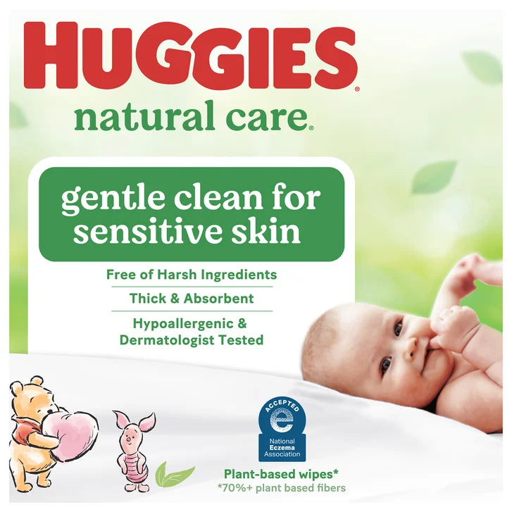 Huggies Natural Care Sensitive Baby Wipes, 1024-count