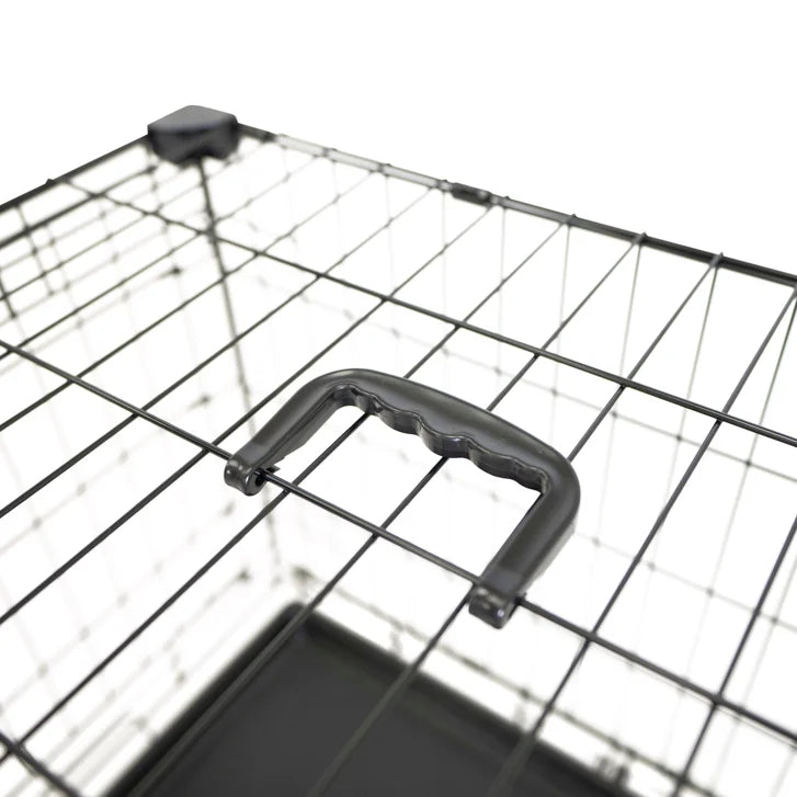 Lucky Dog DWELL Series Crate, Black Finish