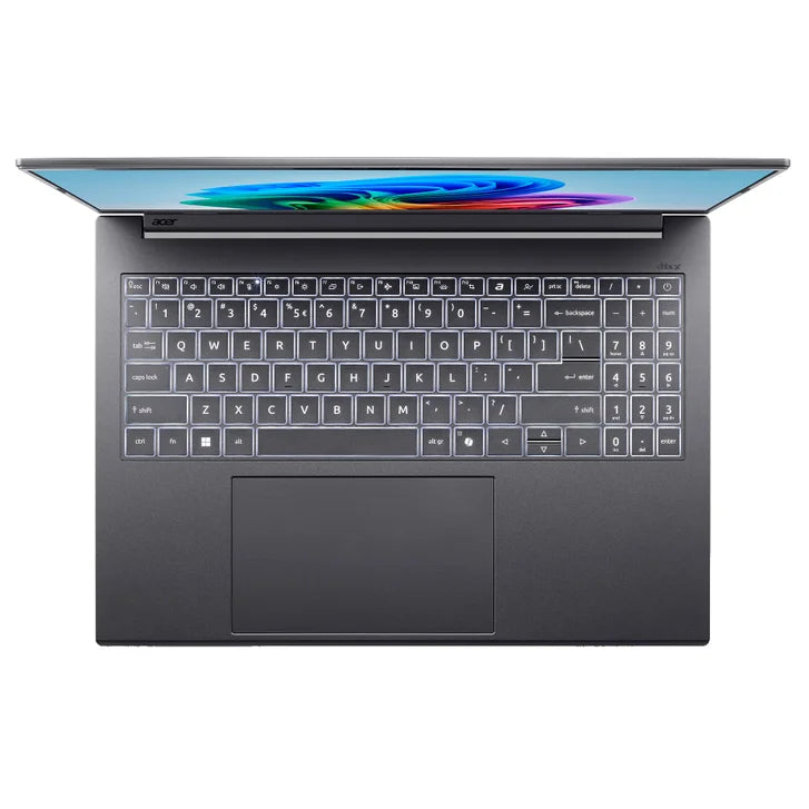 Acer Aspire 16" AI Copilot+ PC Touchscreen Laptop — Snapdragon X — WUXGA (1920 x 1200) — 16GB RAM — 1TB SSD - Windows 11 Home — Steel Gray
