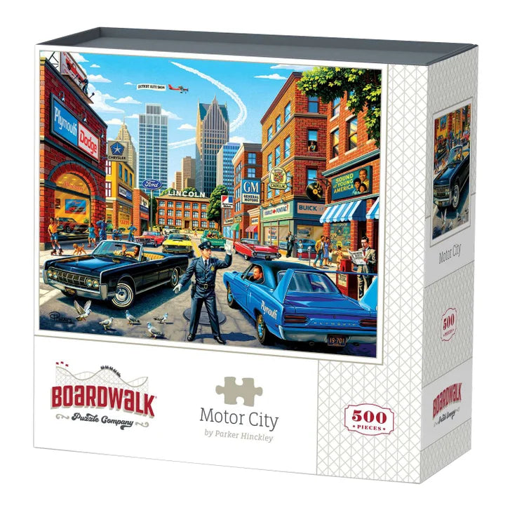 Boardwalk Assorted Jigsaw Puzzles, 3-pack