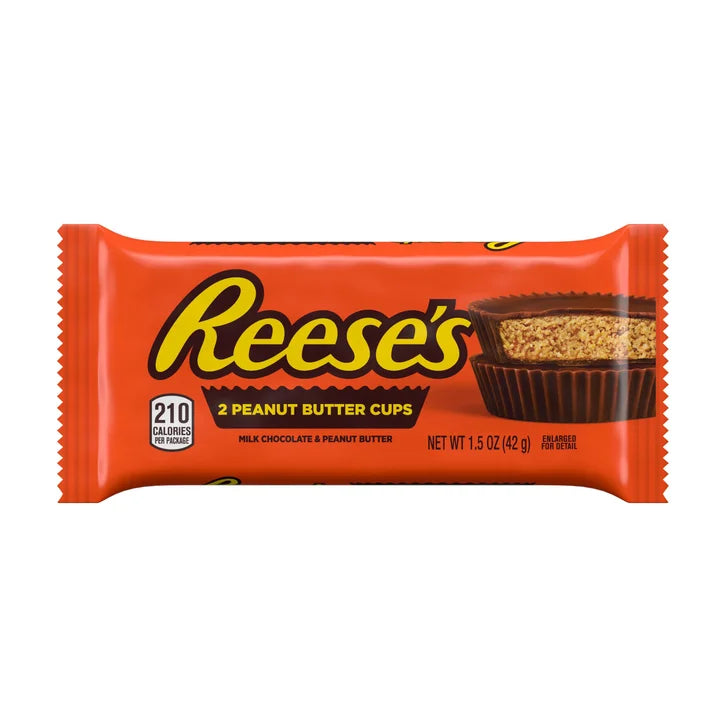 Reese's Peanut Butter Cups, Milk Chocolate, 1.5 oz, 36-count