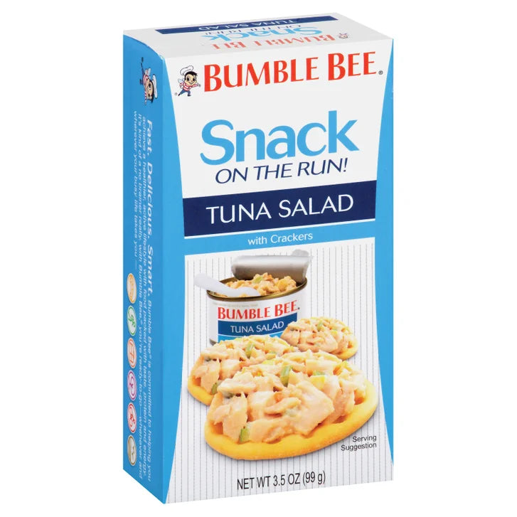Bumble Bee, Snack on the Run Tuna Salad, 3.5 oz, 9-Count