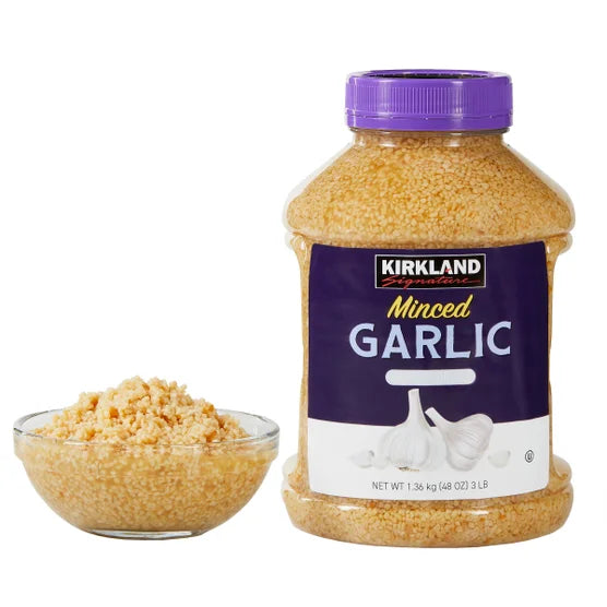 Kirkland Signature, Minced California Garlic, 48 oz