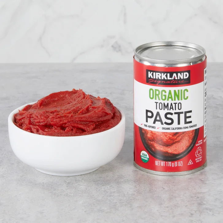 Kirkland Signature, Organic Tomato Paste, 6 oz, 12-Count