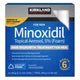 Kirkland Signature Hair Regrowth Treatment Minoxidil Foam for Men, 2.11 oz, 6-count