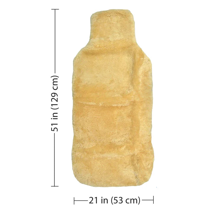 Sideless Sheepskin Seat Cover
