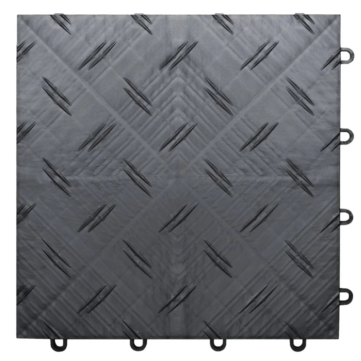 MotoFloor Modular Garage Flooring Tiles 48 square feet per Box 1' x 1' Tiles