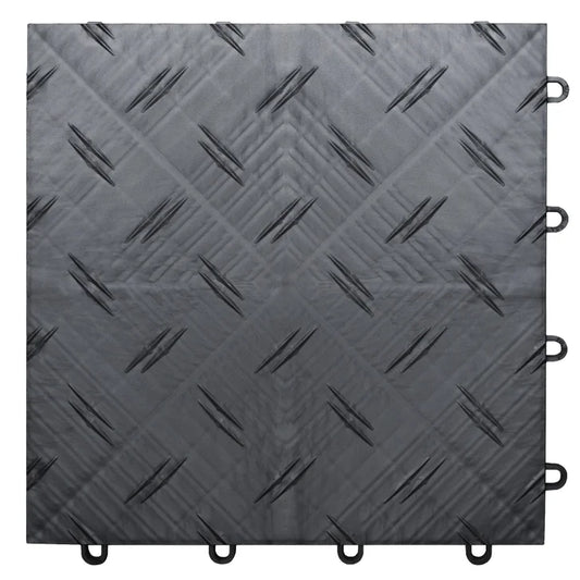MotoFloor Modular Garage Flooring Tiles 48 square feet per Box 1' x 1' Tiles