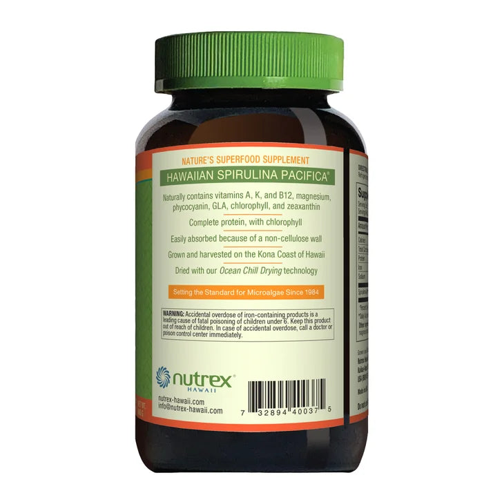Pure Hawaiian Spirulina 3000 mg., 360 Tablets