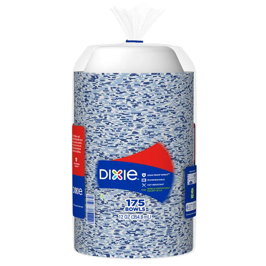 Dixie 12 oz Paper Bowl, 175-count