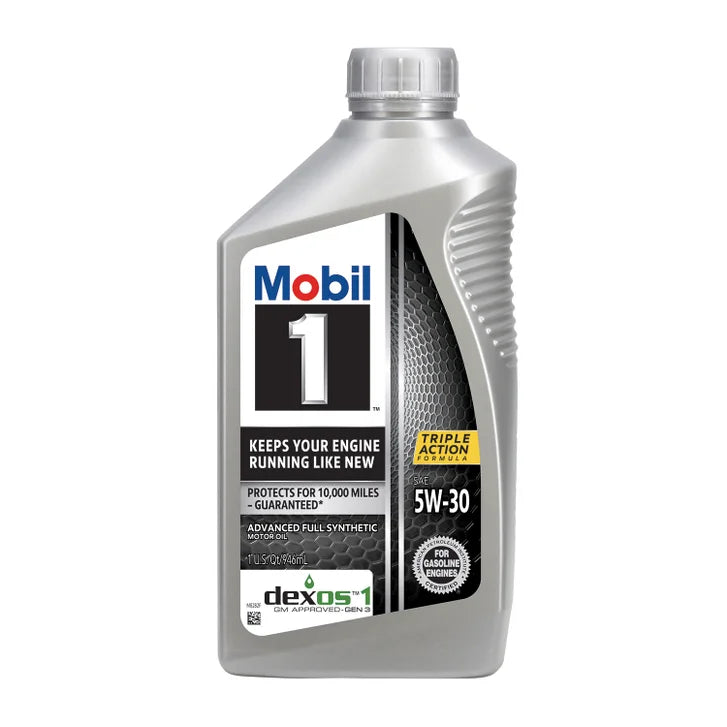 Mobil 1 Advanced Full Synthetic Motor Oil 5W-30, 1-Quart/6-pack