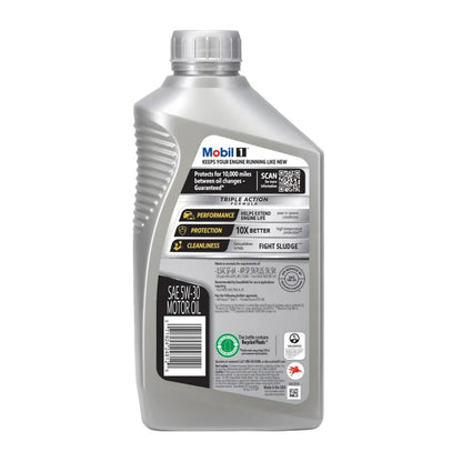 Mobil 1 Advanced Full Synthetic Motor Oil 5W-30, 1-Quart/6-pack