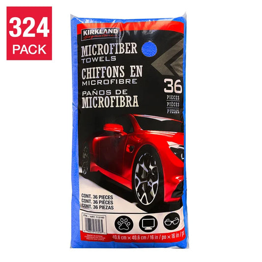 Kirkland Signature Microfiber Towel Case, 324-count