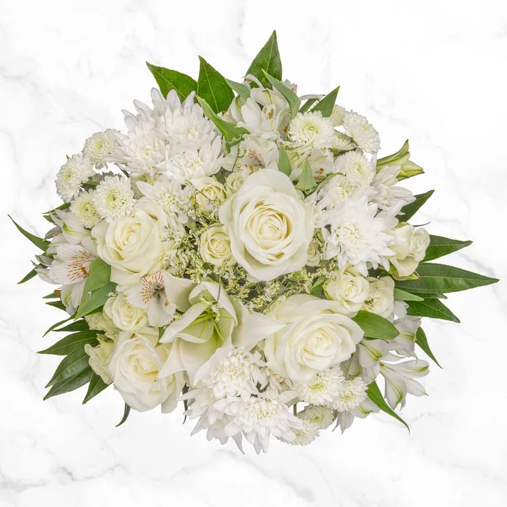 White Garden Floral Arrangement
