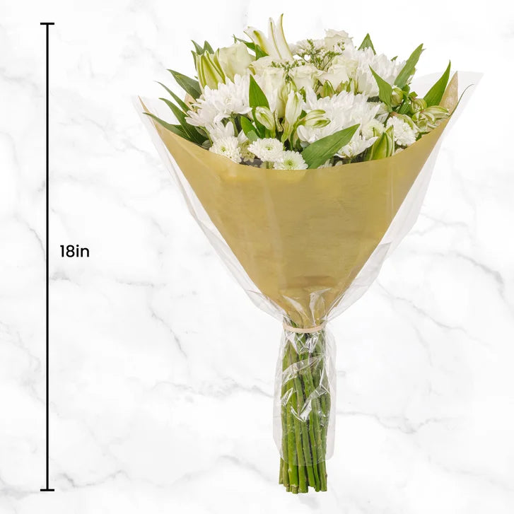 White Garden Floral Arrangement