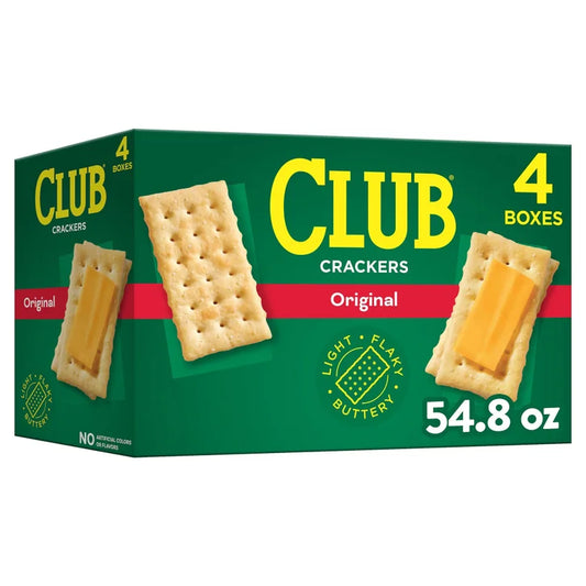 Kellogg's Club Crackers, Original, 13.7 oz, 4-count