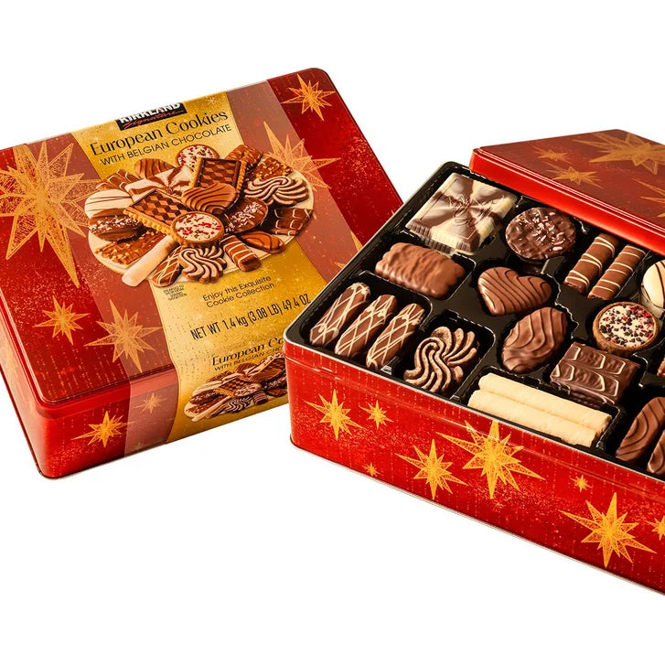 Kirkland Signature European Cookies With Belgian Chocolate, Assortment, 49.4 oz