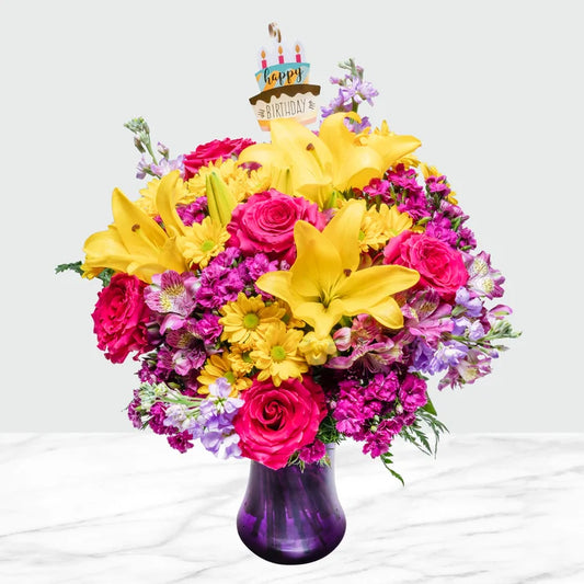 Birthday Celebration Floral Arrangement