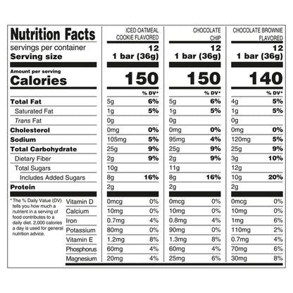 Clif Kid ZBar Organic Granola Bar, Variety Pack, 1.27 oz, 36-count